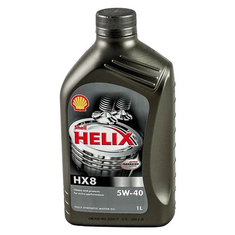 Масло моторное SHELL Helix HX8 Synthetic 5W 40 1л фото отзывы