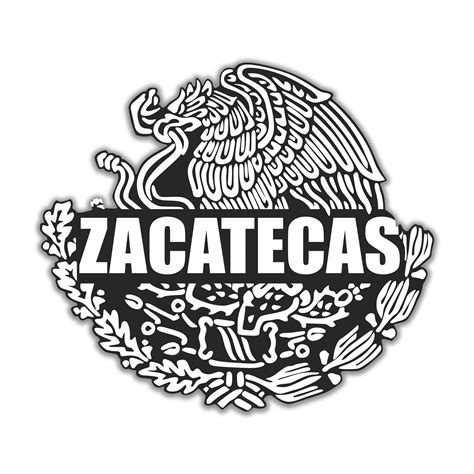 Zacatecas Mexico Precision Cut Decal