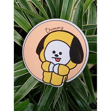 Jual Sticker Chimmy BT21 Sticker K Pop BT21 Sticker K Pop Chimmy