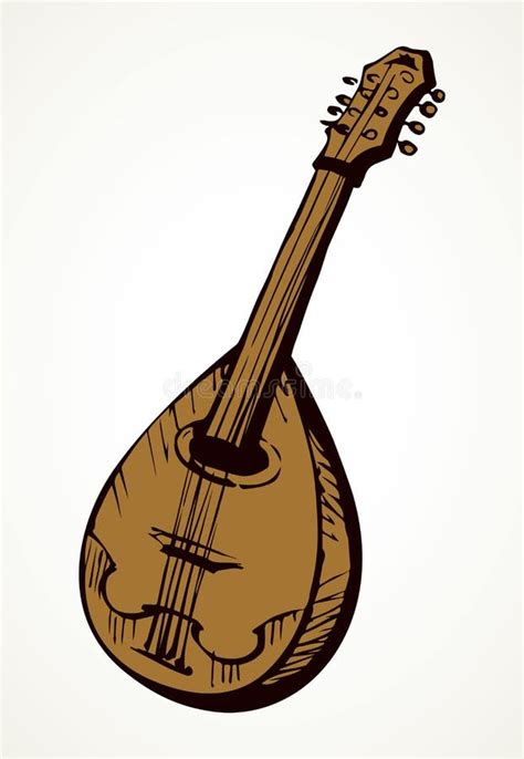 Mandolin Drawing Stock Illustrations 361 Mandolin Drawing Stock