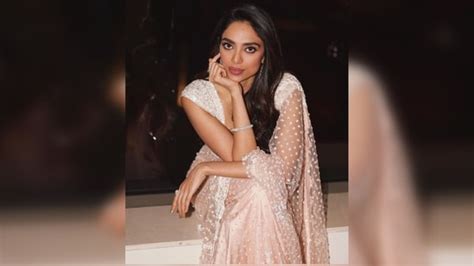 Sobhita Dhulipala Looks Majestic In Sheer Embellished Saree For Ps2