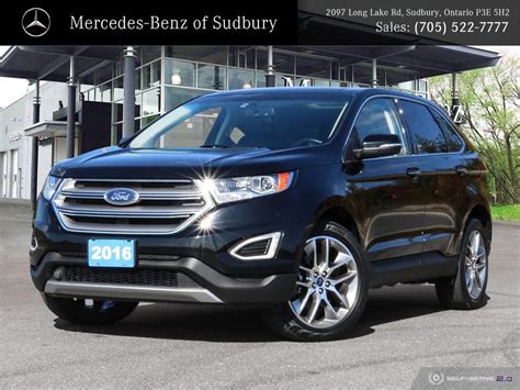 Pre Owned Ford Edge Titanium Fully Loaded Awd Suv Perfect