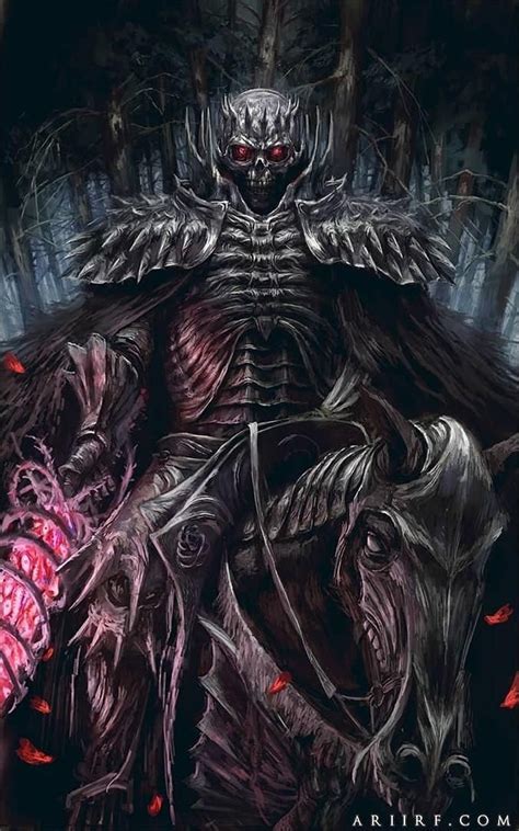 Foe Of The Inhumans Berserk Berserk Dark Fantasy Art Knight