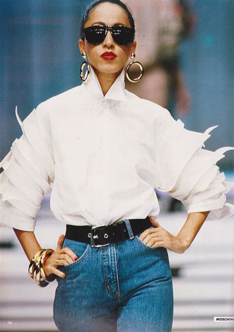 Pret A Porter Springsummer 1988 Milan Fashion 1980s Fashion 80s