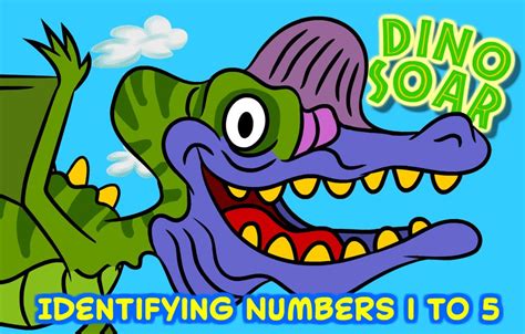 Identifying Numbers 1 To 5 Game Dino Soar Mindly Games