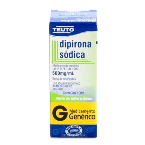 Dipirona Sodica E Monoidratada