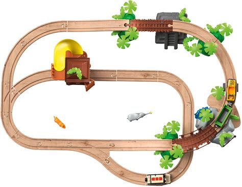 Playtive Eisenbahn Set Dschungel Aus Holz Teilig Ab