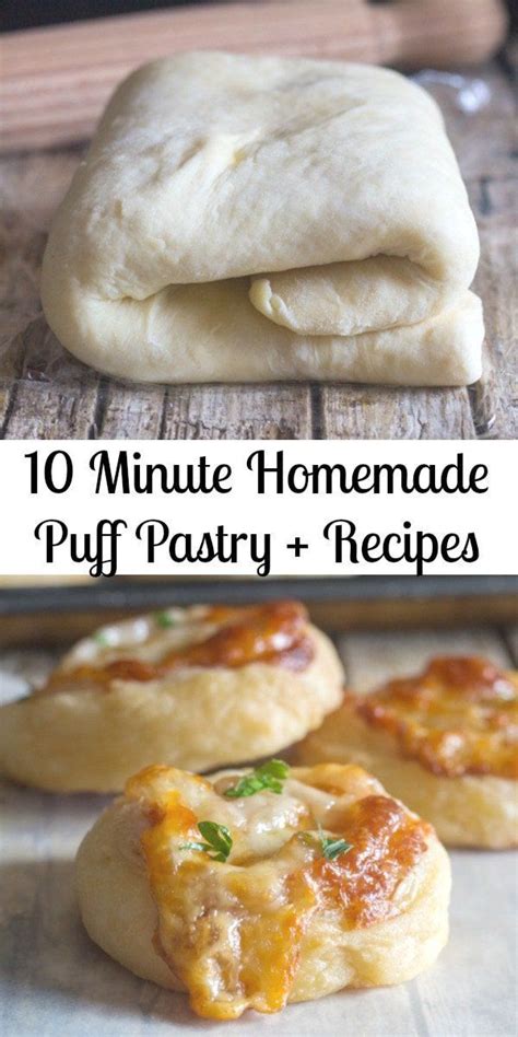 10 Minute Homemade Puff Pastry Fast And Easy Flaky And Buttery