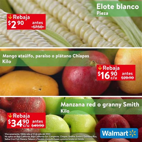 Ofertas Walmart Martes De Frescura 12 De Julio 2022