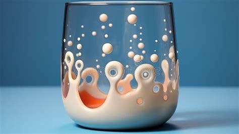 A Glass Filled With A Drink Sitting On Top Of A Wooden Table