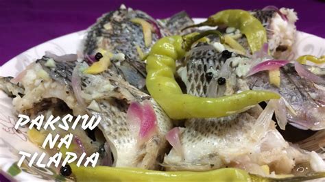 Paksiw Na Tilapia Quick And Easy Tilapia Recipe Youtube