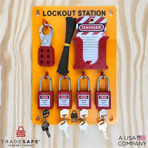 Tradesafe Lockout Tagout Station With Loto Devices Saudi Arabia Ubuy