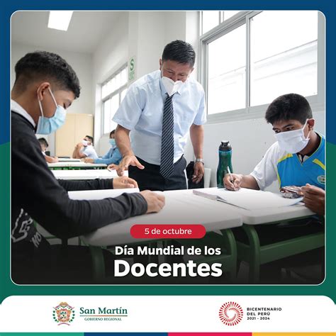 Día Mundial de los Docentes Noticias Dirección Regional de