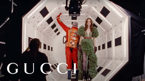 Behind The Scenes Of The Exquisite Gucci Campaign Youtube