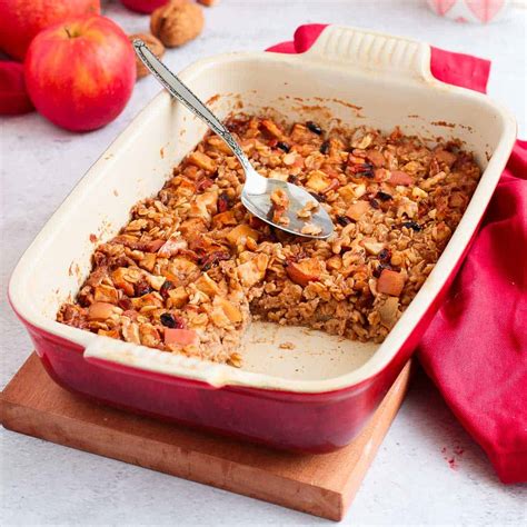 Apple Cinnamon Baked Oatmeal A Baking Journey