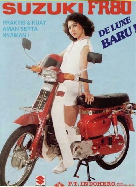 Penampakan 10 Poster Iklan Jadul Sepeda Motor Simpel Menarik