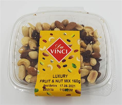 Luxury Fruit And Nut Mix 160g Da Vinci