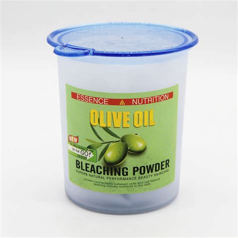 Olive Oil Bleaching Powder Natural Formula Gentle Effect Reduce Damage Make Hair Smooth And