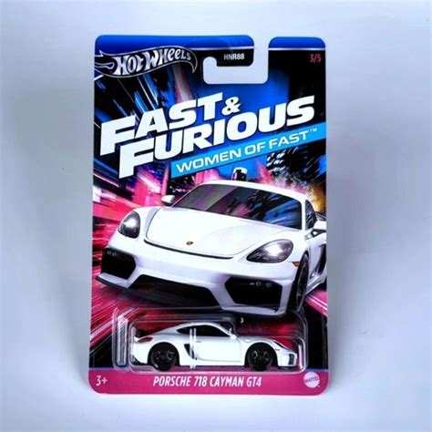 Porsche Cayman Gt Hot Wheels Fast And Furious Women Of Fast Hızlı ve Öfkeli Model