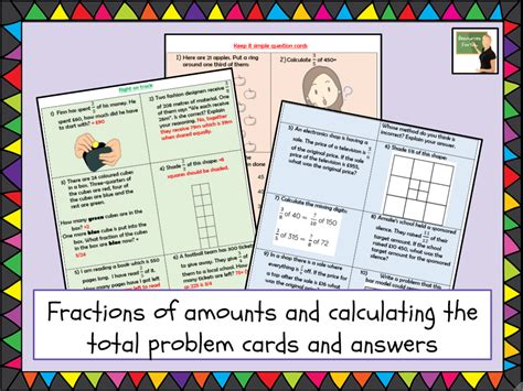 Maths Fractions Of Amounts Year 6 Teaching Resources