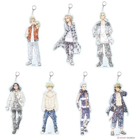 Tokyo Revengers Komorebi Art Acrylic Key Ring Big Keisuke Baji Anime