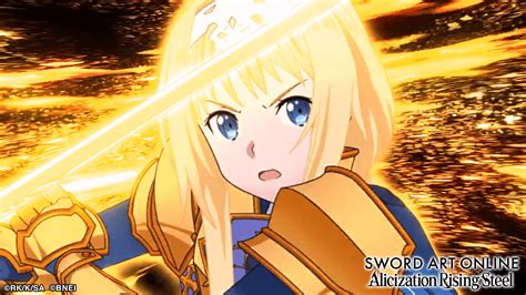 Sword Art Online Alicization Rising Steel Images Screenshots Gamegrin