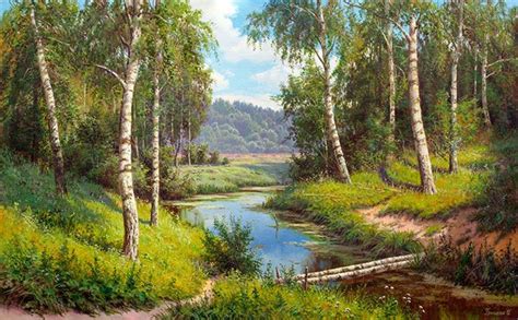Графис. Картины и постеры | Beautiful landscape paintings, Landscape ...