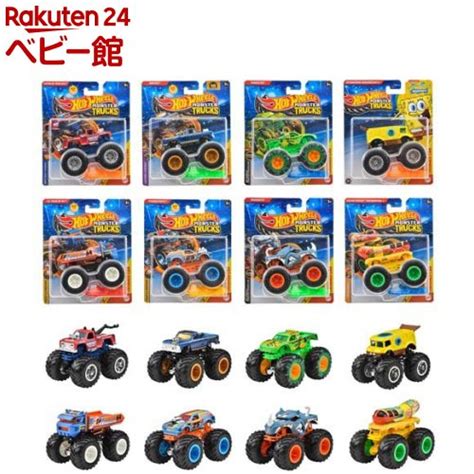 楽天市場ホットウィール モンスタートラック アソート ミニカー 台BOX販売 C FYJ セット ホットウィール HOT WHEELS ミニカー セット