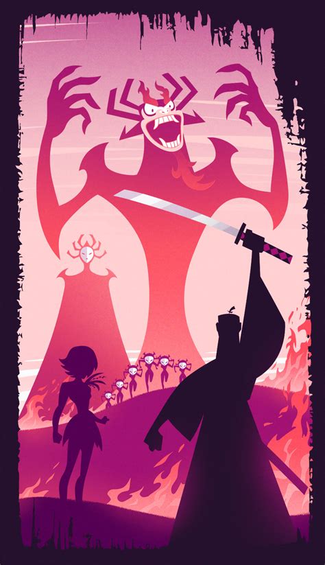 Daughters Of Aku Aku Аку Ashi Самурай Джек Samurai Jack красивые картинки