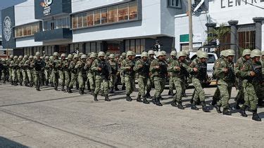 Despliegan Elementos Del Ej Rcito Y Gn En Suchiate Chiapas Grupo