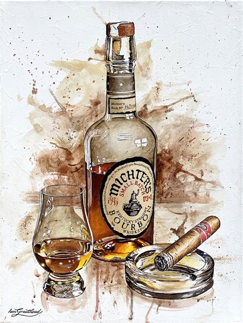 Michters Small Batch Painting By Ian Greathead Saatchi Art