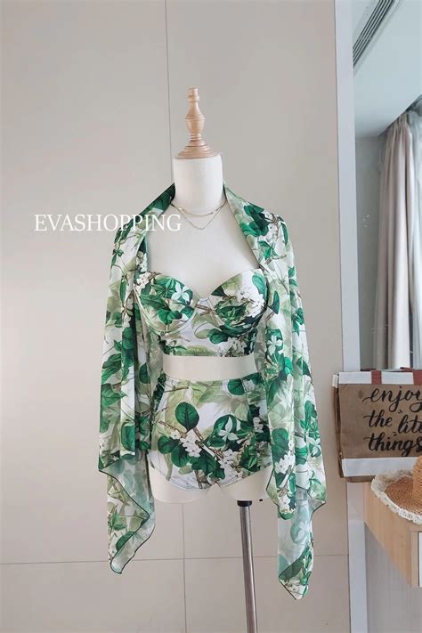 Bikini Hai M Nh Croptop K M Cho Ng