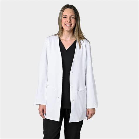 Ladies Luxe Lab Coat Greens Medi