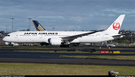 Ja J Japan Airlines Boeing Dreamliner Photo By Tzeman Kenny Ho