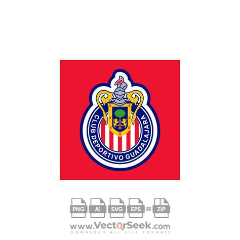 Club Deportivo Guadalajara (actual) Logo Vector - (.Ai .PNG .SVG .EPS ...