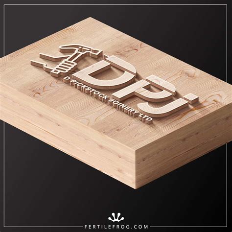 Joinery Logo Design Dp Joinery Fertile Frog