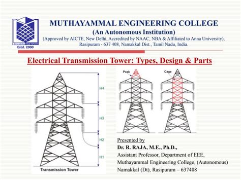 Electrical Transmission Tower: Types, Design and Parts | PPT