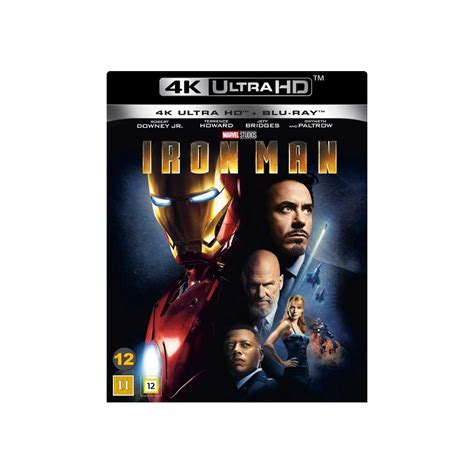 Iron Man (4K Ultra HD Blu-ray + Blu-ray), 8717418546618