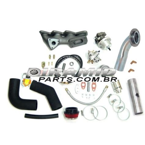 Kit Turbo VW EA111 Mono Gol Voyage Saveiro G5 G6 1 6 Sem Turbina