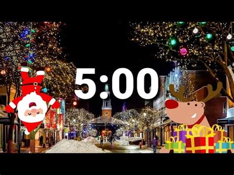 5 Minute Christmas Timer Animated YouTube