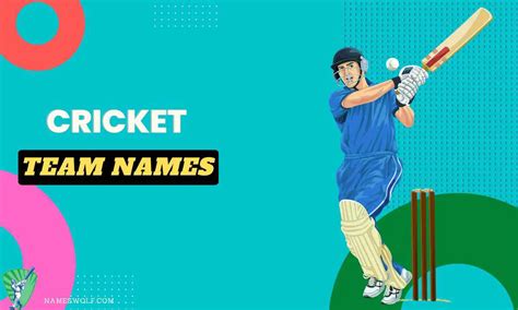 550+ Cricket Team Names To Make Your Opponent Clean Bowled