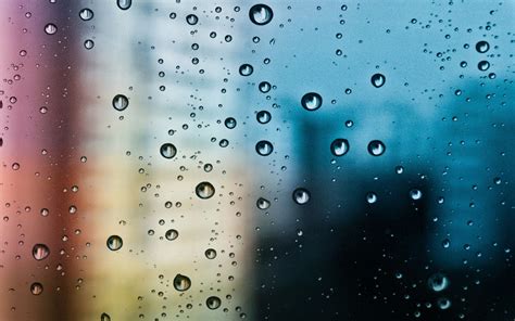 Wallpaper Rain Water Drops Circle Weather Drop Line Computer