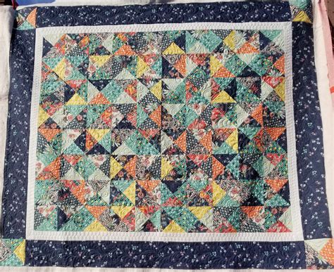 Quarter Square Triangle Quilt