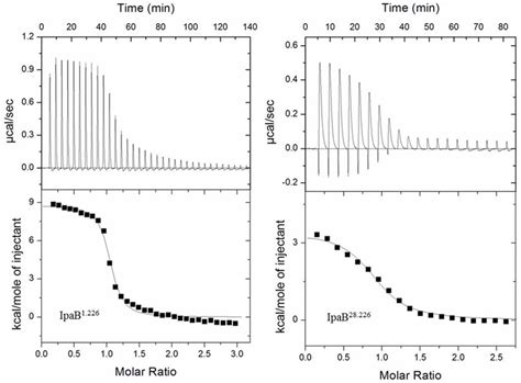 Isothermal Titration Calorimetry Itc Measurements For Ipgc And Ipab