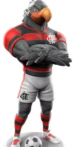 Mascote Flamengo 15cm De Altura Urubu