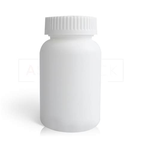 White Hdpe Round Capsule Bottle Cc At Rs Piece Hdpe