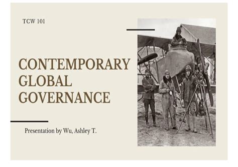 Contemporary Global Governance By Melissa Freeman Issuu