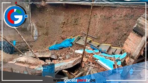 Obrero Muere Aplastado Por Pared Que Colapso En Cusco Gaceta Perú Tv