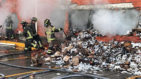 Se registra incendio en bodega del IMSS en Ciudad de México