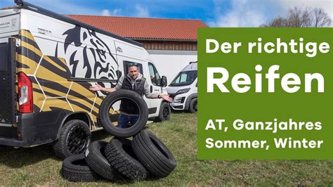 Ein AT Reifen fürs Wohnmobil alle Reifenarten im Überblick